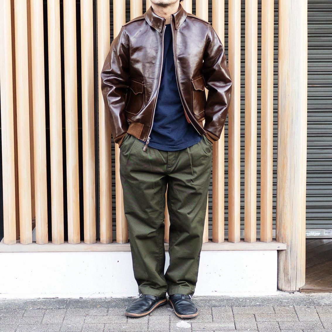 BUZZ RICKSON'S バズリクソンズ A-2 40 BR80593 BUZZ RICKSON'S バズリクソンズ A-2 レザーフライトジャケット