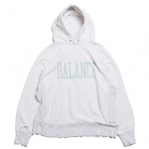 [ANACHRONORM / ʥΡ]<br>BALANCE DAMAGED SIDE LIB SWEAT PARKA AN331 GREEN PRINT