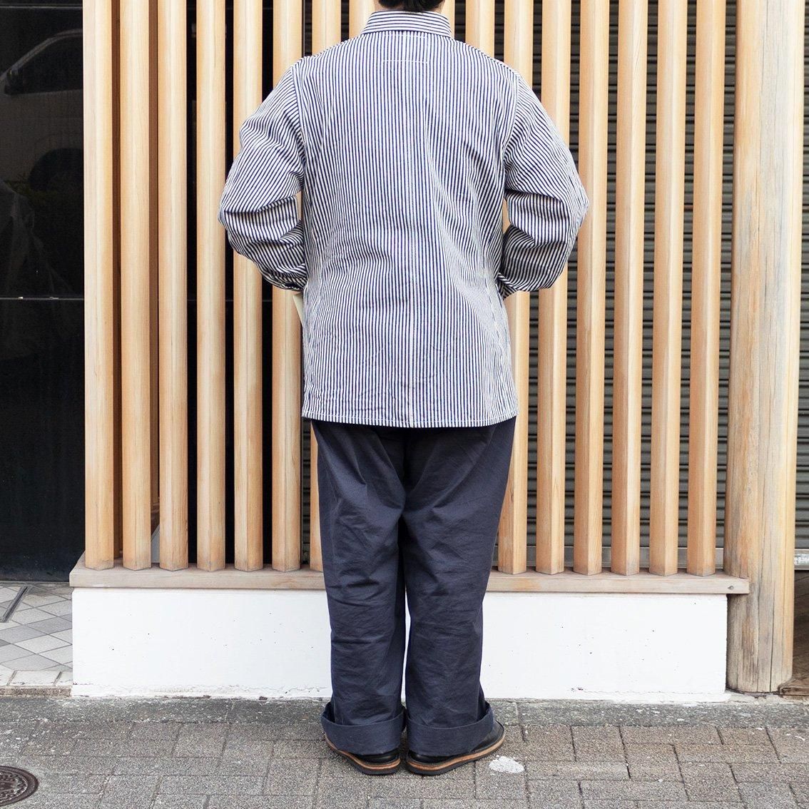 SUGAR CANE / シュガーケーン] 11oz. HICKORY STRIPE WORK COAT