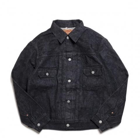 [SUGAR CANE / 奬]<br>14.25oz. BLACK DENIM JACKET 1953 MODEL ֥åǥ˥ॸ㥱å SC15650