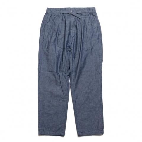 [POST OVERALLS / ݥȥС륺]<br>E-Z Lax 4 å medium weight chambray indigo #3315-MC