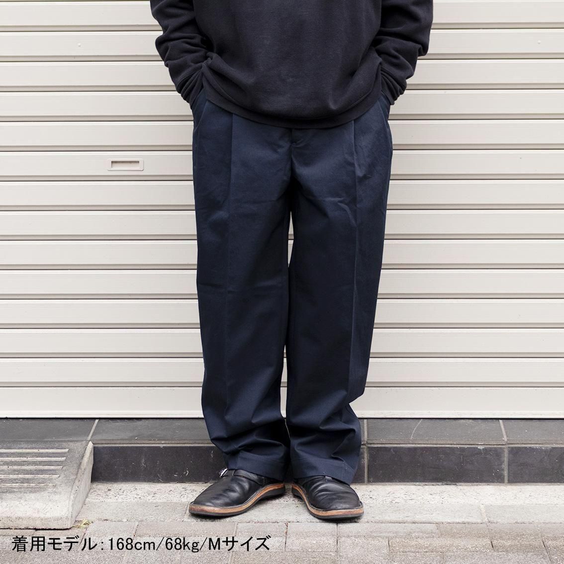 benine 9 / ビナイン]2tuck Vintage like Cotton Chino Pants 2