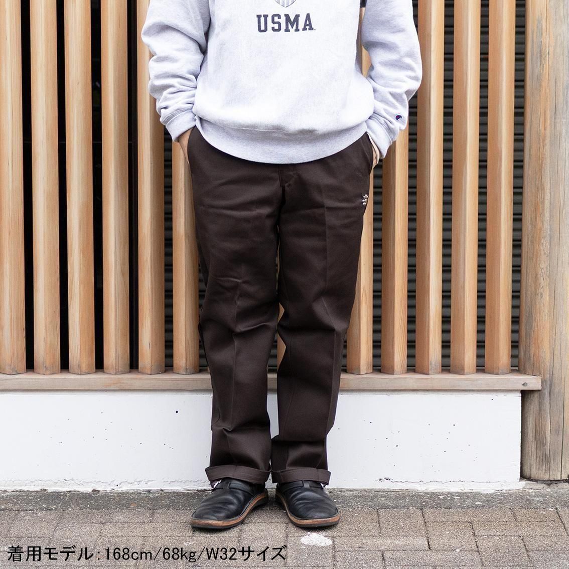 36インチ HTC ディッキーズ パンツ フラワー ストーン スタッズ 茶 STANDARD CALIFORNIA]HTC Dickies Pants #Flower Stone/BROWN