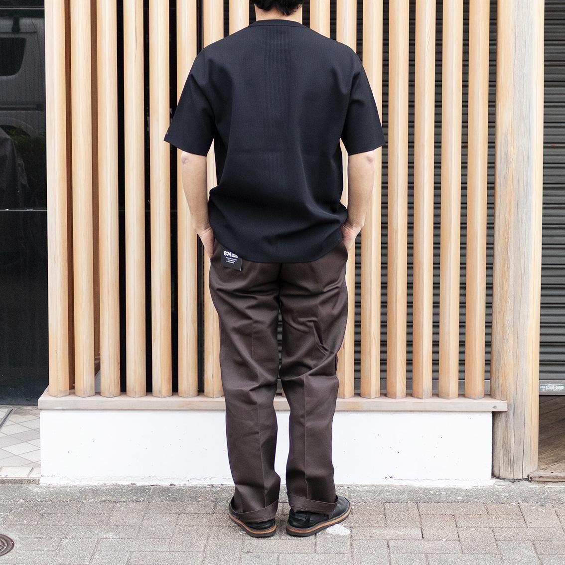 Descente ALLTERRAIN フュージョンニット ポロシャツ 半袖 黒 DESCENTE ALLTERRAIN（デサント オルテライン）の「フュージョン