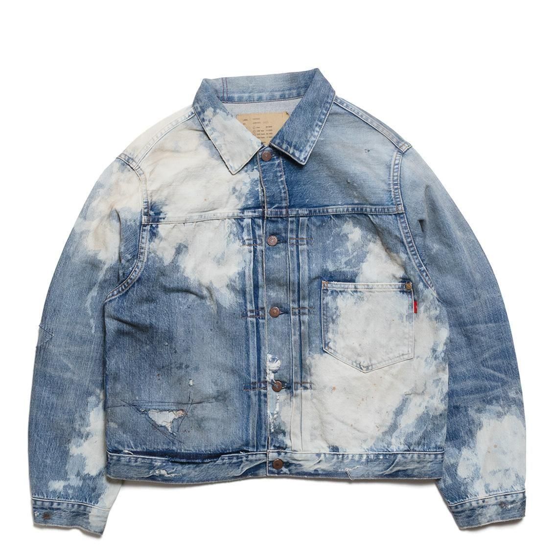 ANACHRONORM / アナクロノーム]HARD REMAKED FRONT TUCK DENIM