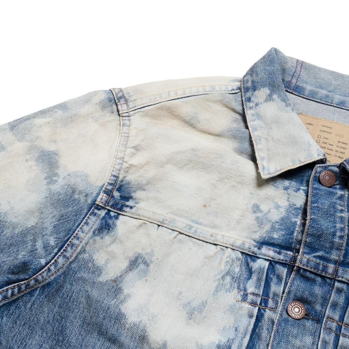 ANACHRONORM / アナクロノーム]HARD REMAKED FRONT TUCK DENIM