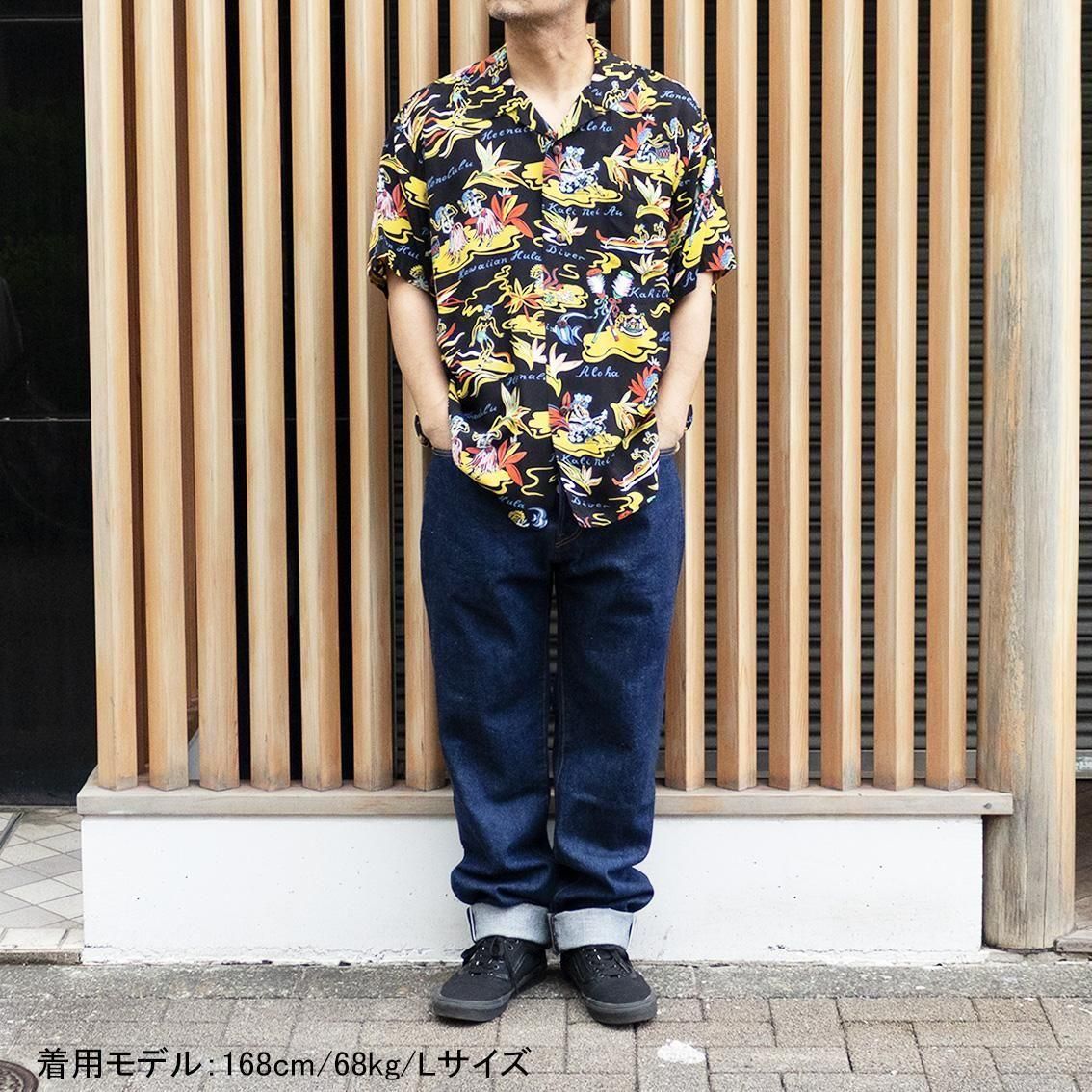 SUN SURF / サンサーフ]RAYON HAWAIIAN SHIRT “HAWAIIAN HULA” 半袖