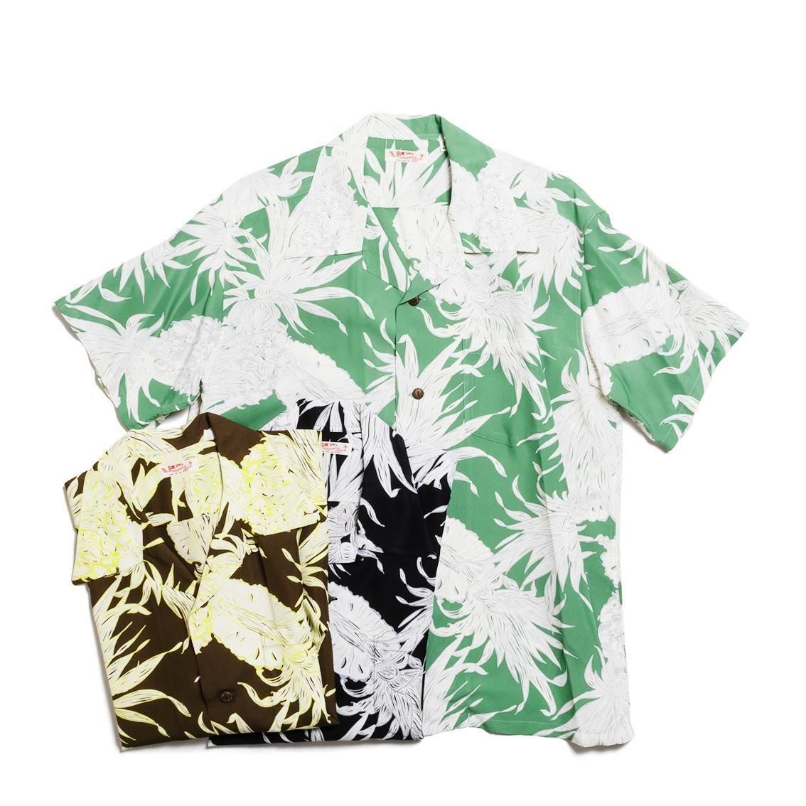 SUN SURF / サンサーフ]RAYON HAWAIIAN SHIRT “ISLAND PINEAPPLE
