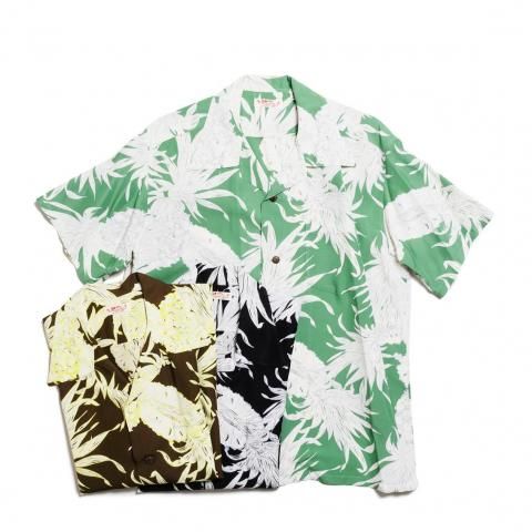 [SUN SURF / 󥵡]<br>RAYON HAWAIIAN SHIRT ISLAND PINEAPPLE Ⱦµ 졼 ϥ磻󥷥 SS39413