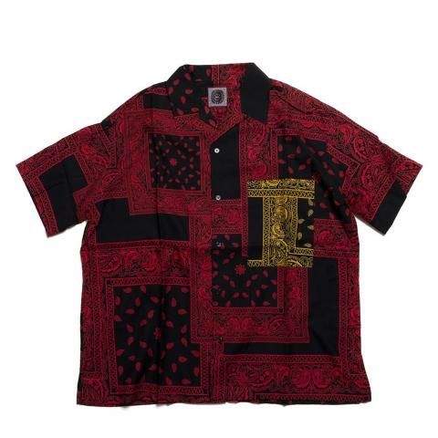 [destin / ǥƥ]<br>MALIBU TEXAS CRAZY BANDANA Хʥ REDACID GREEN