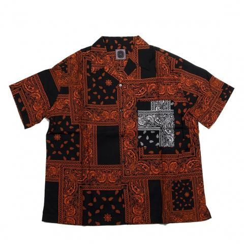 [destin / ǥƥ]<br>MALIBU TEXAS CRAZY BANDANA Хʥ ORANGEWHITE