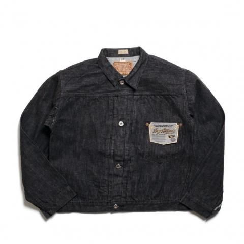 [BUZZ RICKSON'S / Хꥯ]<br>WORLD WAR II BLACK DENIM BLOUSE ǥ ǥ˥ॸ㥱å BR16042