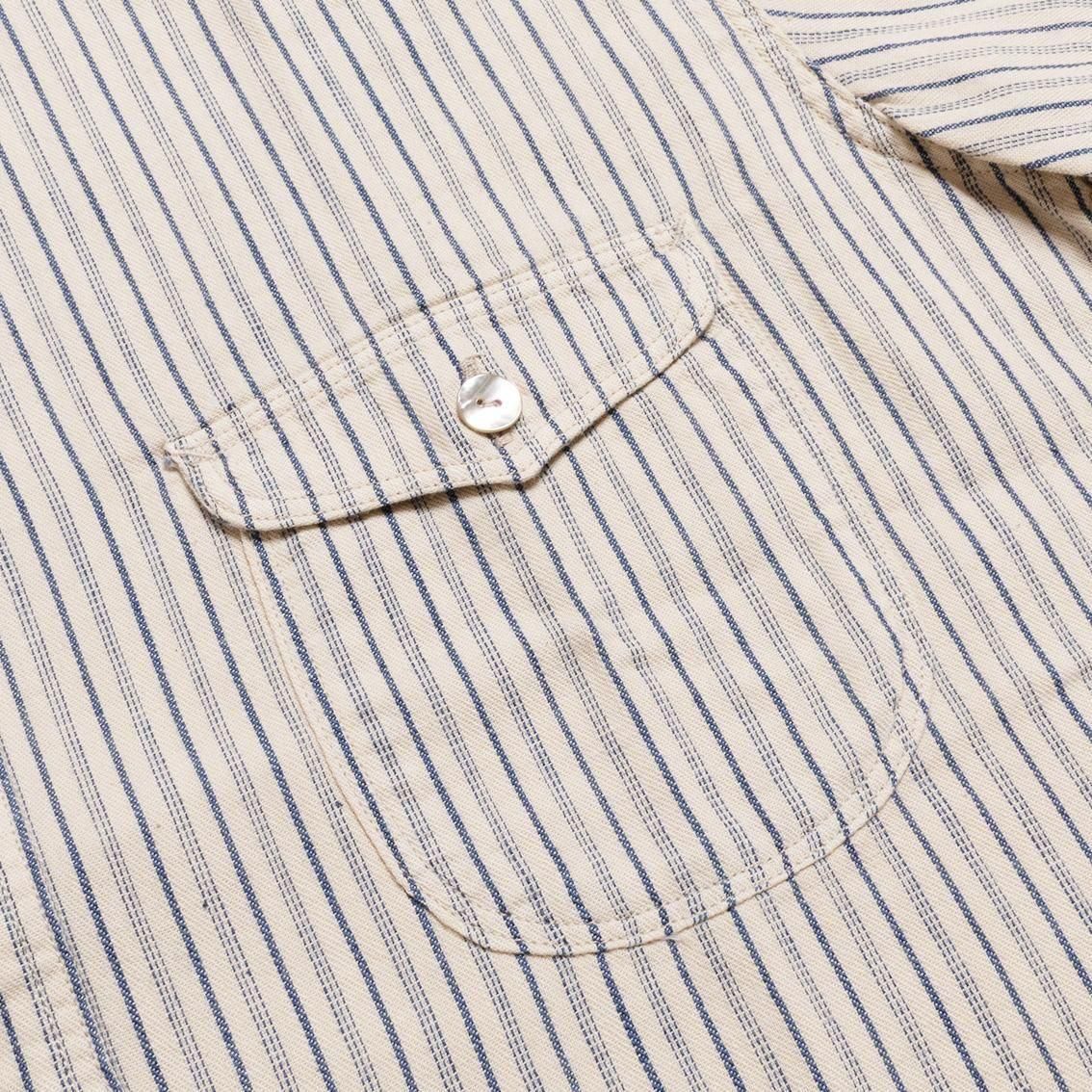 ORGUEIL / オルゲイユ]Shawl Collar Shirt ショールカラーシャツ OR