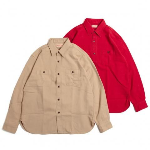 [SUGAR CANE / 奬] <br>COTTON TWILL WORK SHIRT åȥĥ  SC29560
