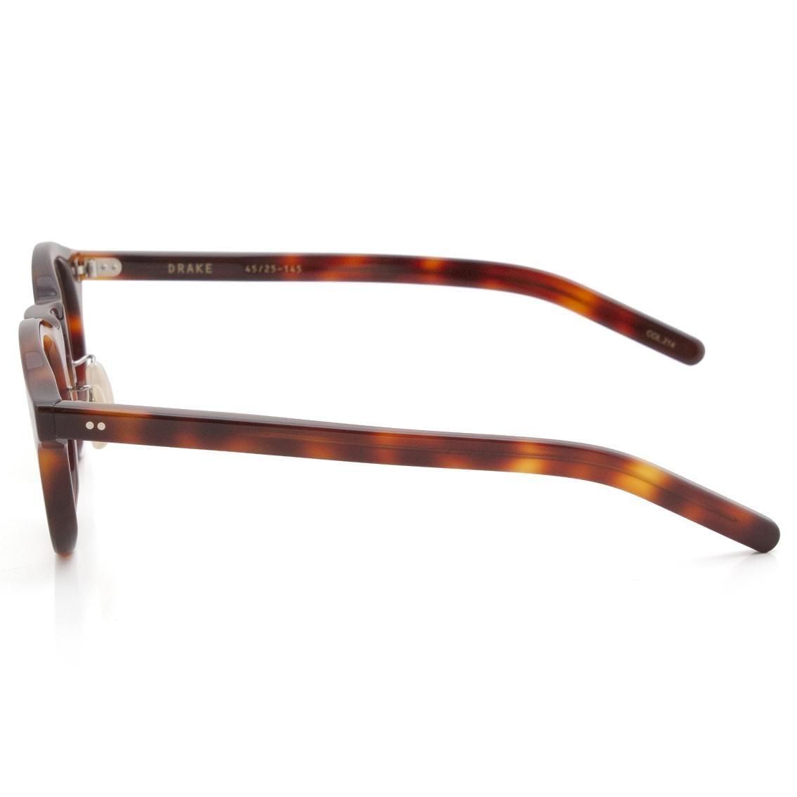 【ほぼ未使用】エナロイド　サングラス　クリアベージュ　グリーン　EnaLloid ほぼ未使用】エナロイド サングラス クリアベージュ グリーン