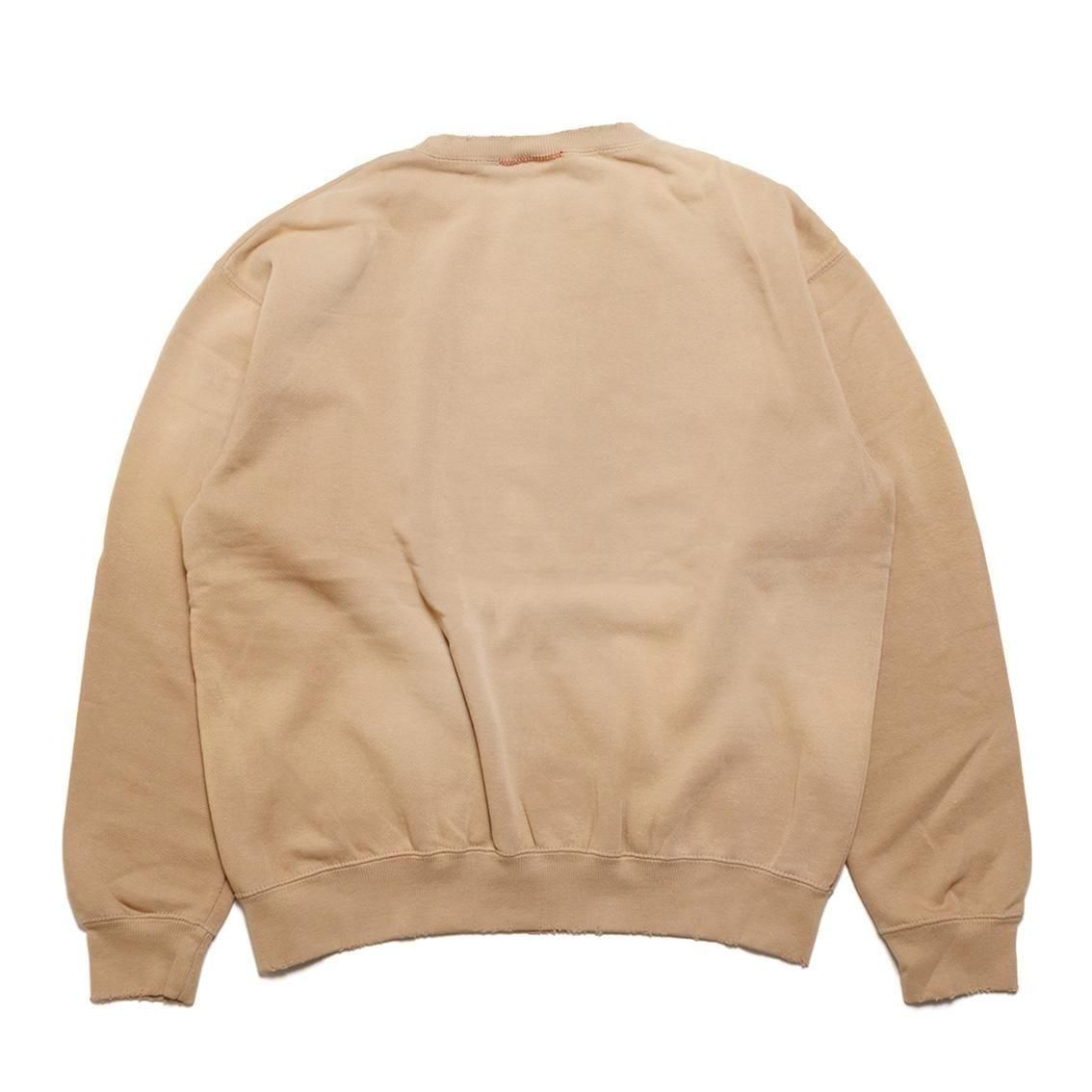 A17487 美品 エイトン クルーネックスウェットPO キャメル 06 A17487 美品 エイトン クルーネックスウェットPO キャメル 06