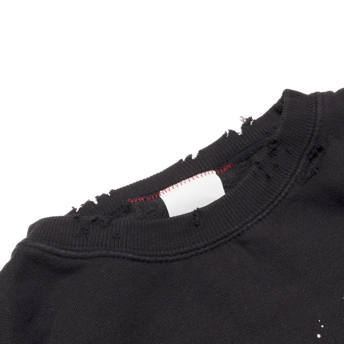 【新品】Golfickers スウェット ブラックM Goodwear (グッドウェア) USAコットン 無地 クルーネック