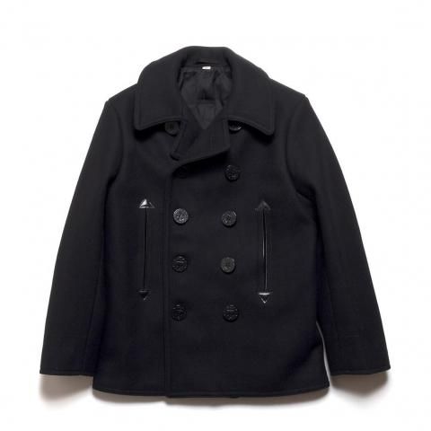 [BUZZ RICKSON'S / Хꥯ]<br>WILLIAM GIBSON COLLECTION Type BLACK PEA COAT ԡ BR12394