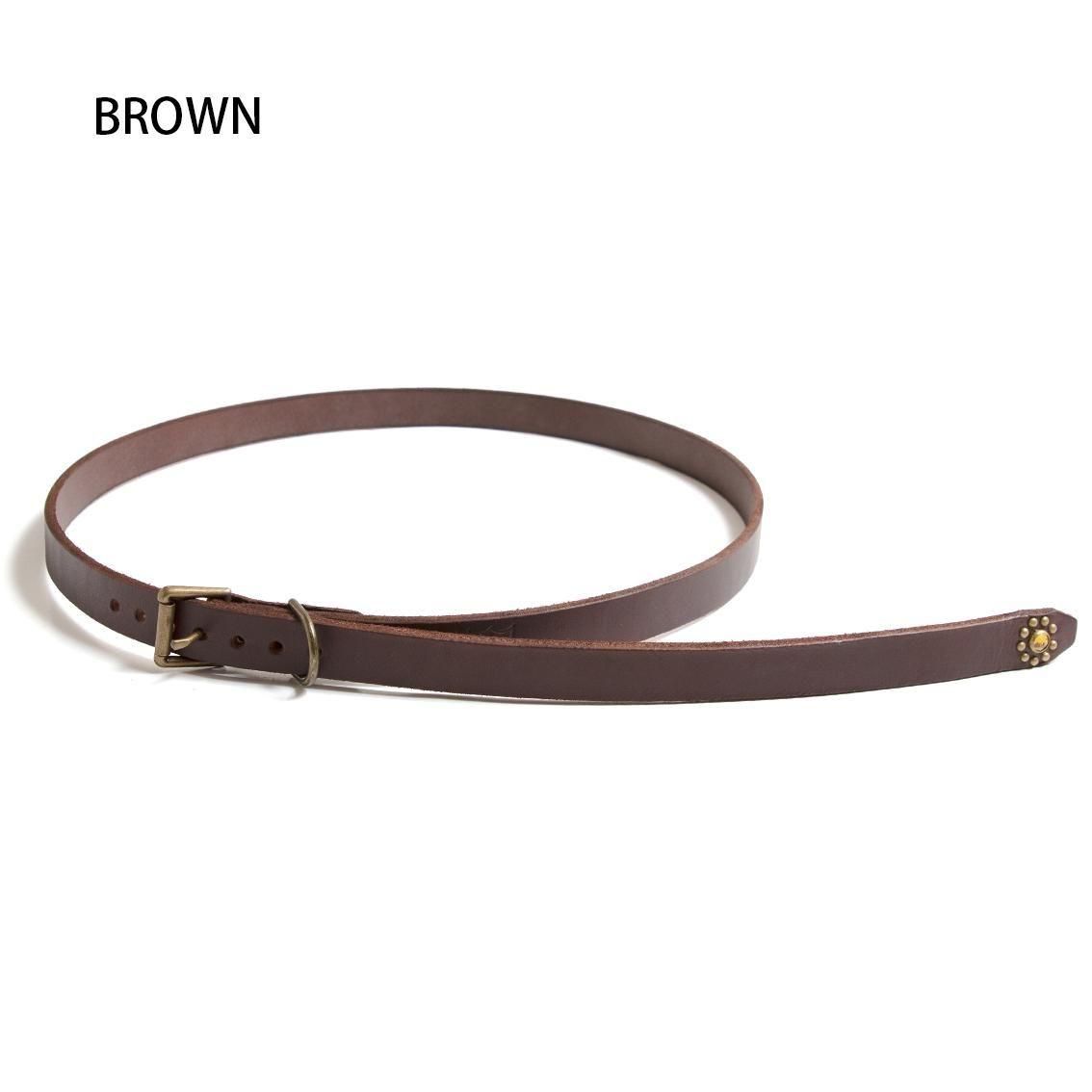 HTC / エイチティーシー]Belt 25TH 1POINT END FLOWER STONE 0.75