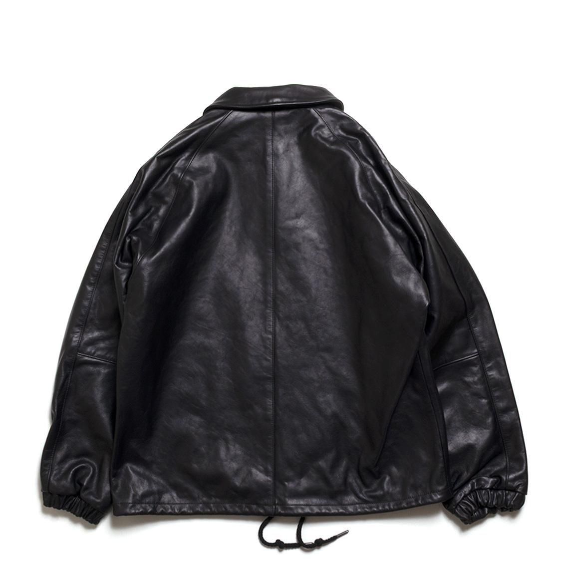 Schott / ショット]LEATHER COACH JACKET レザーコーチジャケット