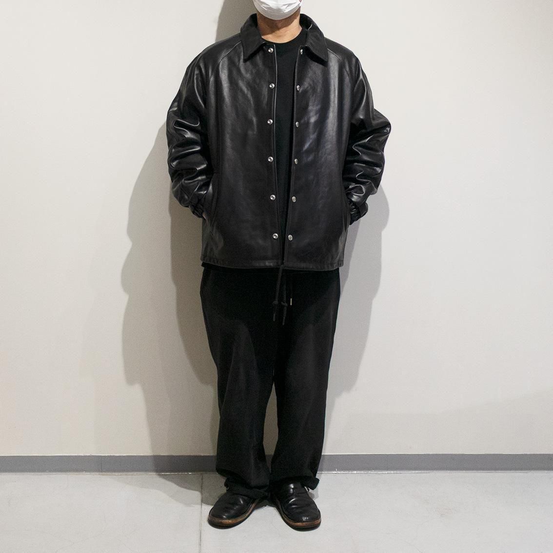 Schott / ショット]LEATHER COACH JACKET レザーコーチジャケット