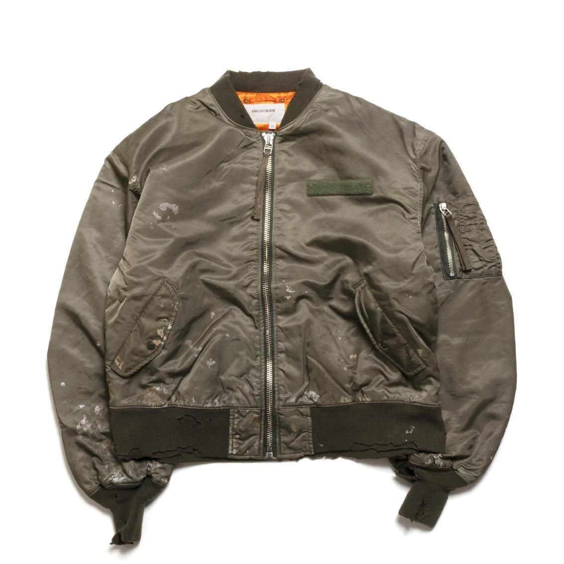ANACHRONORM / アナクロノーム]DIRTY NYLON MA-1 フライトジャケット
