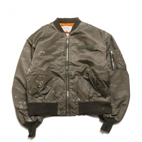 [ANACHRONORM / ʥΡ]<br>DIRTY NYLON MA-1 ե饤ȥ㥱å AN395