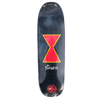 BLACK LABEL TEAM BLACK WIDOW DECK 9.25 x 32.25 ブラックレーベル