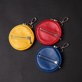 TEARS OF SWAN-CIRCLE LEATHER COIN CASE