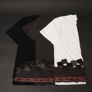 TEARS OF SWAN-RAINBOW PATCHWORK T SHIRTS