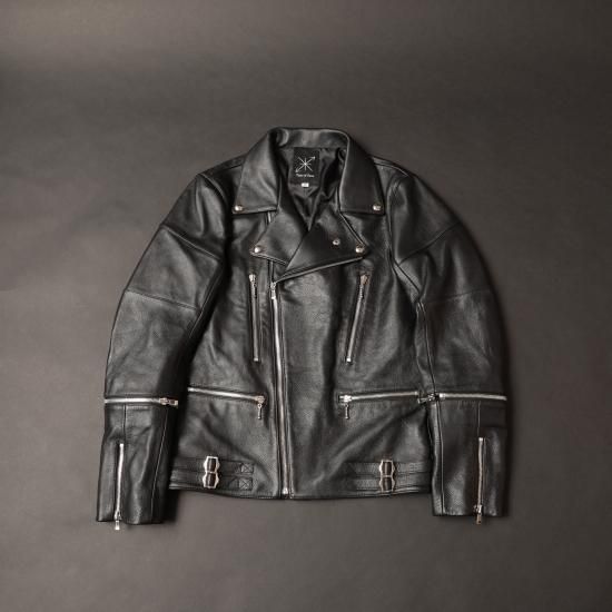 TEARS OF SWAN-ZIP RIDERS JACKET - Tears of Swan