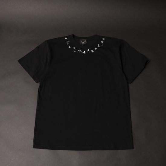 tears of swan tシャツ　ブラック　デザインTシャツ　メンズ TEARS OF SWAN-10TH anniversary T SHIRTS - Tears of Swan