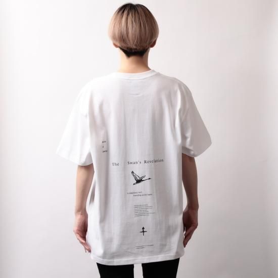 tears of swan tシャツ　ブラック　デザインTシャツ　メンズ TEARS OF SWAN-10TH anniversary T SHIRTS - Tears of Swan