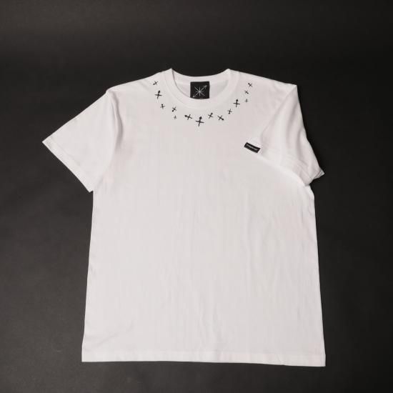 tears of swan tシャツ　ブラック　デザインTシャツ　メンズ TEARS OF SWAN-10TH anniversary T SHIRTS - Tears of Swan