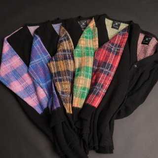 <img class='new_mark_img1' src='https://img.shop-pro.jp/img/new/icons5.gif' style='border:none;display:inline;margin:0px;padding:0px;width:auto;' />TEARS OF SWAN-TARTAN CHECK LONG CARDIGAN(9ȯϡ