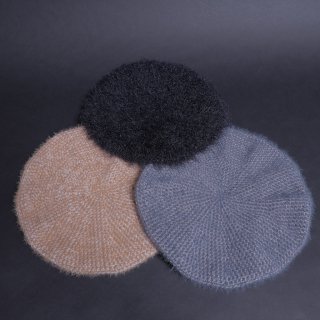 TEARS OF SWANmilkco-MOHAIR BIG BERET