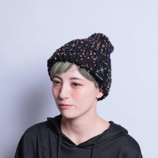 <img class='new_mark_img1' src='https://img.shop-pro.jp/img/new/icons5.gif' style='border:none;display:inline;margin:0px;padding:0px;width:auto;' />TEARS OF SWANmilkco-RAINBOW KNIT BEANIE