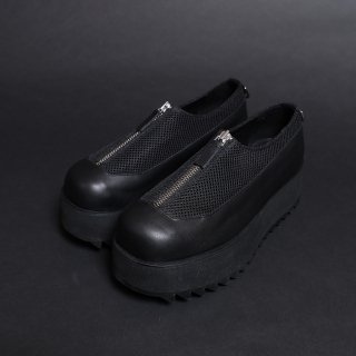 <img class='new_mark_img1' src='https://img.shop-pro.jp/img/new/icons5.gif' style='border:none;display:inline;margin:0px;padding:0px;width:auto;' />TEARS OF SWAN-SHARK SOLE MESH LEATHER PLATFORM SHOES(2ȯϡ