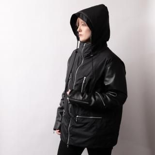 <img class='new_mark_img1' src='https://img.shop-pro.jp/img/new/icons5.gif' style='border:none;display:inline;margin:0px;padding:0px;width:auto;' />TEARS OF SWAN-LEATHER SLEEVE PADDED JACKET(9ȯ)