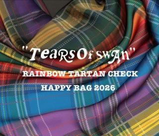 <img class='new_mark_img1' src='https://img.shop-pro.jp/img/new/icons5.gif' style='border:none;display:inline;margin:0px;padding:0px;width:auto;' />TEARS OF SWAN-RAINBOW TARTAN CHECK  HAPPY BAG 2026(2026年1月1日着)