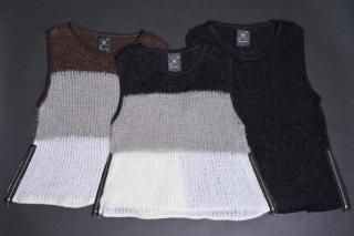 <img class='new_mark_img1' src='https://img.shop-pro.jp/img/new/icons5.gif' style='border:none;display:inline;margin:0px;padding:0px;width:auto;' />TEARS OF SWAN-NET NO SLEEVE SWEATER(12月上旬発送)