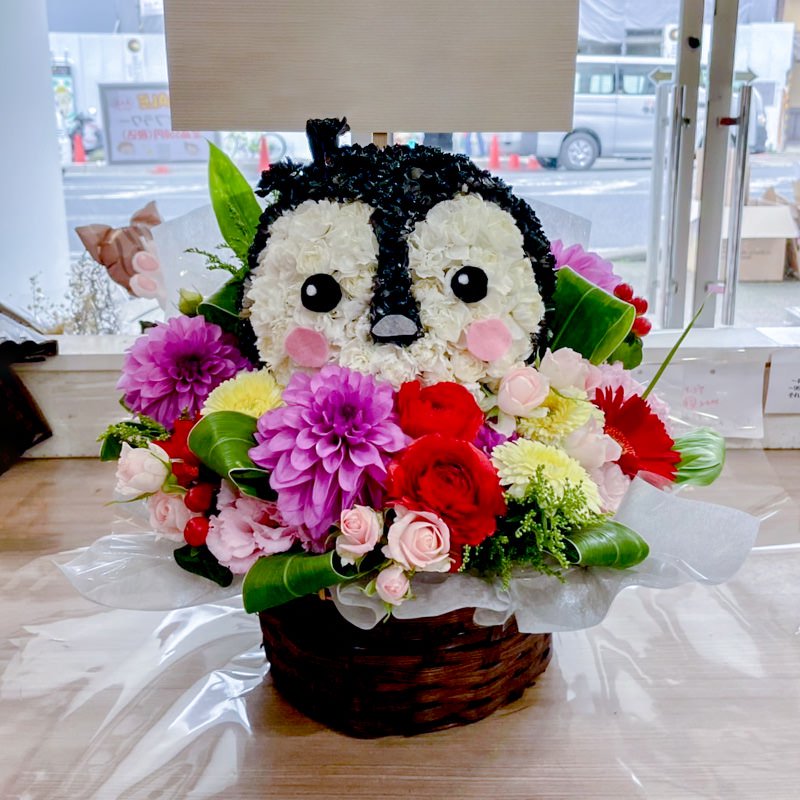 3Dキャラクターアレンジメント | 祇園・河原町の花屋BLOSSOM 京都店