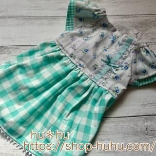 <img class='new_mark_img1' src='https://img.shop-pro.jp/img/new/icons1.gif' style='border:none;display:inline;margin:0px;padding:0px;width:auto;' />flower &checkワンピ(ブルー)