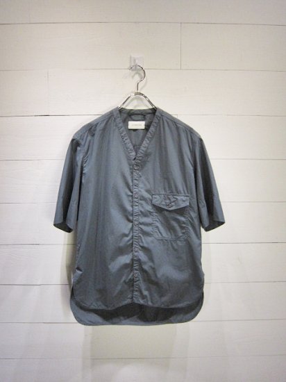 LEMAIRE V-NECK SHIRT midnight blue ルメール - シャツ