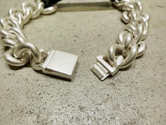 Maison Margiela ID Plate Chain Bracelet - Laid back(レイド