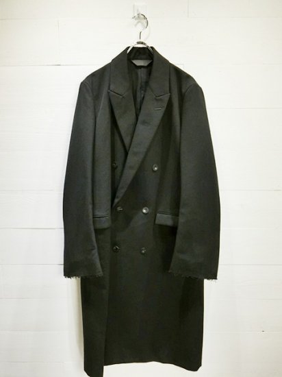 ESSAY Double Chester Coat Black - Laid back(レイドバック) | 千葉 