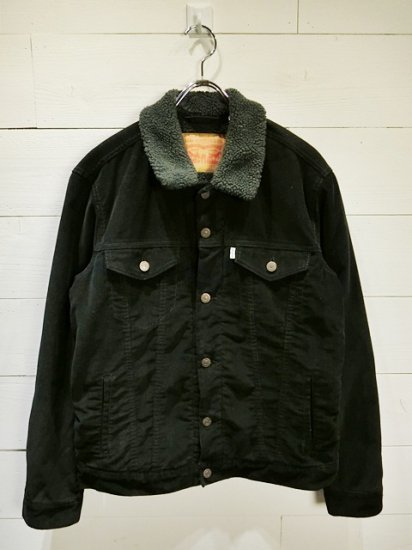 Levi's Corduroy Boa Jacket Black - Laid back(レイドバック) | 千葉 ...