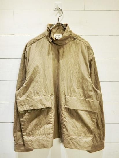 Acne Studios Solar Ribbon Mock Neck Pullover Khaki - Laid
