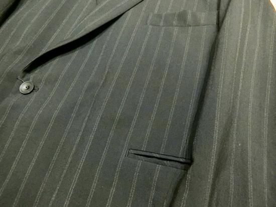 ESSAY Peaked Lapel Taylored Jacket Black Stripe - Laid back(レイドバック) | 千葉 柏 セレクトショップ the Sakaki,NEON SIGN,ESSAY,ATELIER BETON,crepuscule,roundabout,O-,NL,COMESANDGOESなど国内ブランドと海外直接買い付けを織り交ぜたショップのオフィシャル ESSAY Peaked Lapel Taylored Jacket Black Stripe - Laid back(レイドバック) | 千葉 柏 セレクトショップ the Sakaki,NEON SIGN,ESSAY,ATELIER BETON,crepuscule,roundabout,O-,NL,COMESANDGOESなど国内ブランドと海外直接買い付けを織り交ぜたショップのオフィシャル