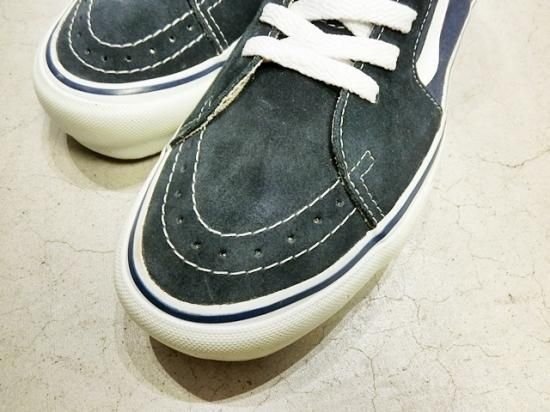 Dead Stock】90's VANS SK8-HI Navy - Laid back(レイドバック Dead Stock】90's VANS SK8-HI Navy - Laid back(レイドバック
